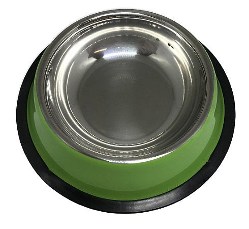 Comedouro Inox Colorido 600ml