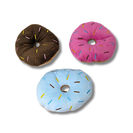 Rosquinha de Pelúcia com Som